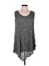 Comfy U.S.A. Gray Sleeveless T-Shirt Size L - photo 1