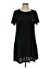 Pol 100% Polyester Black Casual Dress Size S - photo 1