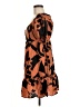 Nine West Animal Print Orange Casual Dress Size M - photo 5