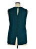 Daniel Rainn 100% Rayon Teal Sleeveless Blouse Size XL - photo 2