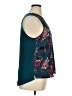 Daniel Rainn 100% Rayon Teal Sleeveless Blouse Size XL - photo 4