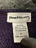 BonWorth 100% Polyester Purple Long Sleeve Top Size M - photo 7