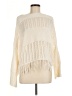 Francesca's 100% Acrylic Ivory Poncho Size M - photo 1