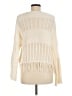 Francesca's 100% Acrylic Ivory Poncho Size M - photo 2