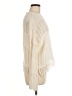 Francesca's 100% Acrylic Ivory Poncho Size M - photo 4