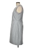 Ecru Chevron-herringbone Gray Casual Dress Size 10 - photo 5