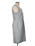 Ecru Chevron-herringbone Gray Casual Dress Size 10 - photo 4