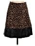 MICHAEL Michael Kors Animal Print Brown Black Casual Skirt Size XS - photo 1