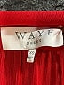 WAYF Red Cocktail Dress Size XS - photo 7