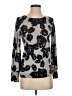 Talbots Floral Gray Wool Pullover Sweater Size S - photo 1