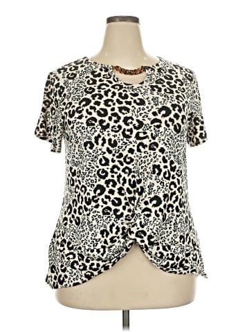Absolutely Famous Short Sleeve Blouse (view 1)