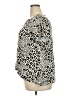 Absolutely Famous Animal Print Ivory Short Sleeve Blouse Size 2X - photo 5