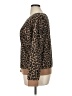 NY&C Animal Print Brown Pullover Sweater Size XL - photo 5