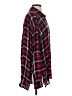 Mine Plaid Red Long Sleeve Blouse Size S - photo 4