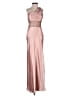 Betsy & Adam 100% Polyester Pink Cocktail Dress Size 2 - photo 1