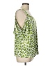 JM Collection Green Sleeveless Blouse Size L - photo 4