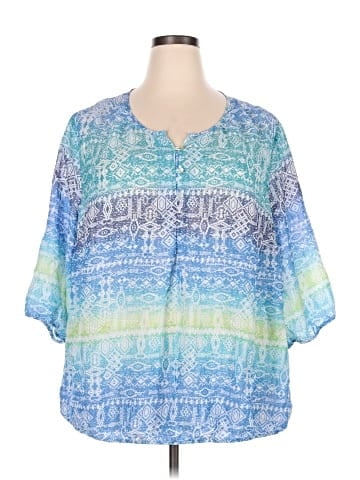 Catherines Short Sleeve Blouse (view 1)
