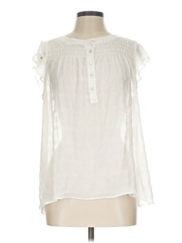 Rose + Olive Sleeveless Blouse (view 1)