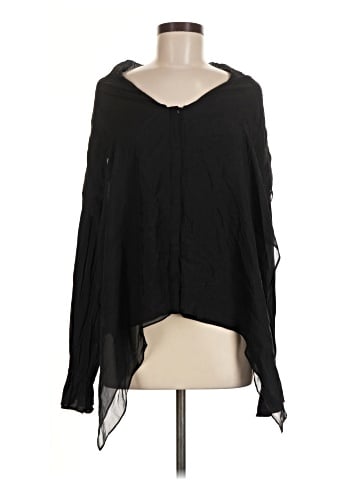 Rachel Zoe Long Sleeve Silk Top (view 1)