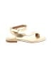 Vince Camuto 100% Leather Gold Sandals Size 9 - photo 1