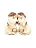 Vince Camuto 100% Leather Gold Sandals Size 9 - photo 2