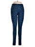 Onzie 100% Polyester Animal Print Blue Leggings One size - photo 1