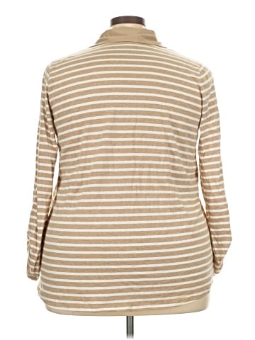 Jones New York Signature Long Sleeve Polo (view 2)