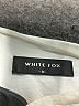 White Fox Ivory Sleeveless T-Shirt Size M - photo 7