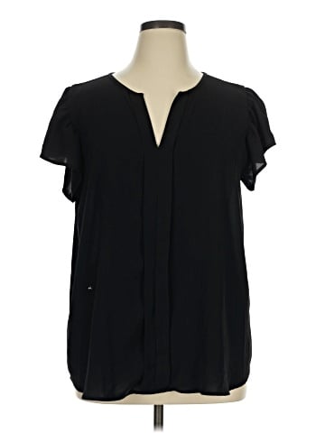 Perch by Blu Pepper Short Sleeve Blouse (view 1)