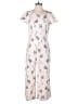 ModCloth Graphic Ivory Jumpsuit Size M - photo 1