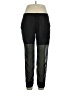 Vince. 100% Silk Color Block Black Track Pants Size 10 - photo 1