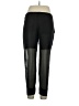 Vince. 100% Silk Color Block Black Track Pants Size 10 - photo 2