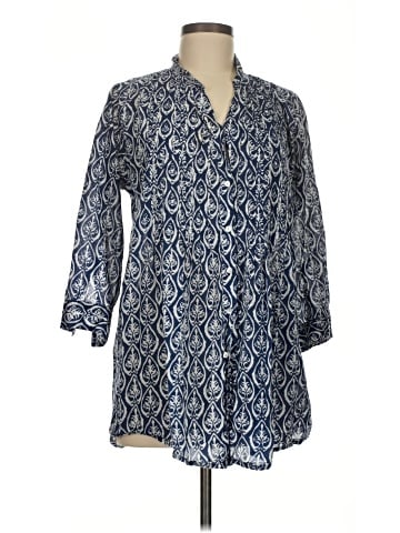 Rock Flower Paper 3/4 Sleeve Blouse (view 1)