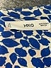 MNG 100% Viscose Blue Cocktail Dress Size 4 - photo 7