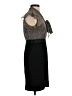 Ann Taylor LOFT 100% Polyester Tweed Black Cocktail Dress Size 0 - photo 4