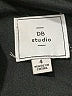 DB Studio 100% Polyester Metallic Black Cocktail Dress Size 4 - photo 4