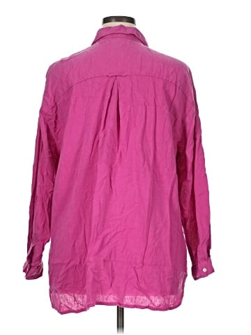 Old Navy 3/4 Sleeve Button-Down Shirt (view 2)