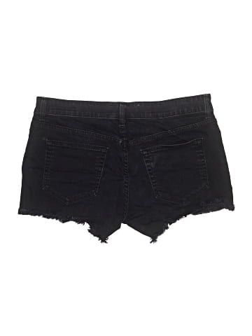 Velvet Denim Shorts (view 2)