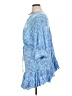 AaKaa 100% Rayon Paisley Blue Casual Dress Size XL - photo 5