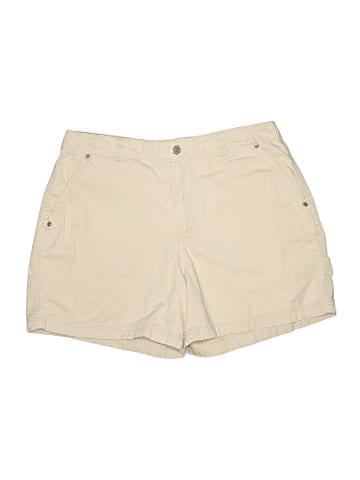 Gloria Vanderbilt Khaki Shorts (view 1)