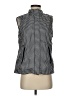Talbots 100% Polyester Houndstooth Black Vest Size S - photo 1