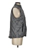 Talbots 100% Polyester Houndstooth Black Vest Size S - photo 4