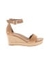 Ugg 100% Leather Tan Wedges Size 9 - photo 1