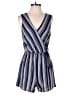 E&M Collection Stripes Blue Romper Size M - photo 1