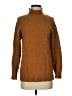 L.L.Bean 100% Cotton Brown Turtleneck Sweater Size S - photo 1