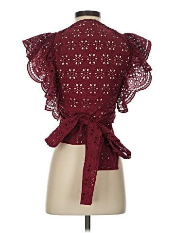 Claudie Pierlot Short Sleeve Blouse (view 2)