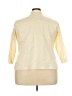 Valerie Stevens Yellow 3/4 Sleeve Button-Down Shirt Size 22 - photo 2