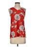 dalia 100% Polyester Red Sleeveless Blouse Size S - photo 1