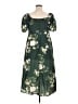 Cider Floral Green Casual Dress Size 0X - photo 2