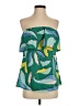 Tyche Green Sleeveless Blouse Size S - photo 1